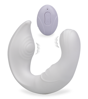 2-in-1 clit and G-spot couple's vibrator