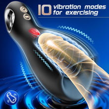 Load image into Gallery viewer, 360°Wrapped 5x10-Mode Tongue Licking Vibrating for Enhanced Training Male Masterubaters Mens Mastusbator Adult Toys Penis Vibrator for Man Sex Doll