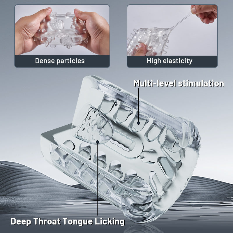 Queen Kendal 7 Vacuum Sucking for Oral Sex LCD Display Masturbator