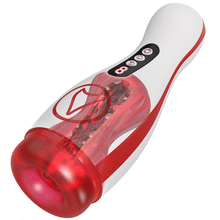Load image into Gallery viewer, Valeria - 7 Suction Vibrations Voice Moans Masturbator Immersive Interaction Stroker