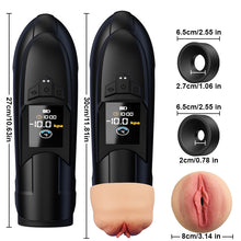 Load image into Gallery viewer, Flesh-like Sleeve Long-lasting Suction Clear Guidance Automatic Male Masturbator