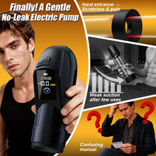 Load image into Gallery viewer, Flesh-like Sleeve Long-lasting Suction Clear Guidance Automatic Male Masturbator