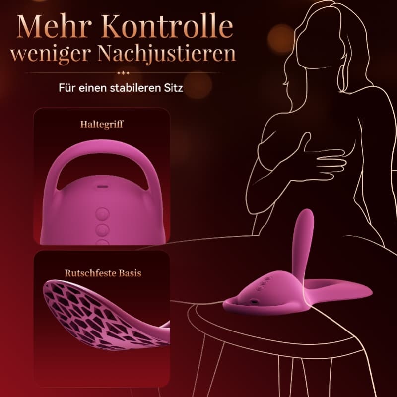 Ryder – Hands-Free Riding Machine for G-Spot Stimulation, Adjustable Thrusting & Tapping with Flexible Body-Fit Design
