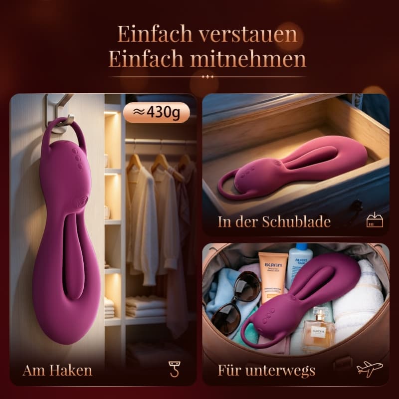 Ryder – Hands-Free Riding Machine for G-Spot Stimulation, Adjustable Thrusting & Tapping with Flexible Body-Fit Design