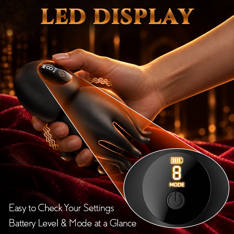 Octopus - Multi Mode Vibration Stimulation & 3D Tentacle Wrap Trainer