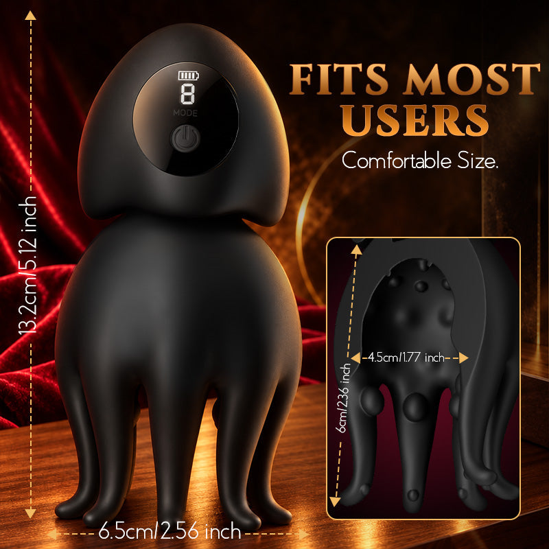 Octopus - Multi Mode Vibration Stimulation & 3D Tentacle Wrap Trainer