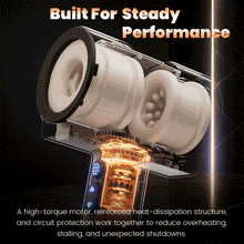 Load image into Gallery viewer, Raiden – Ergonomic Male Masturbator Non-Slip Arc Handle for Fatigue-Free Grip Durable Telescopic Rotation Motor