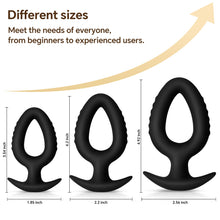 Load image into Gallery viewer, Pop Plugs 3 Piece Silicone Anal Trainer Set