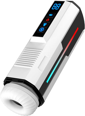 7 Vibrating & 5 Sucking Thrusting LCD Display Automatic Male Masturbator