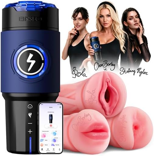 EINSEO 3 Replaceable Signature Sleeves Porn Stars Male Stroker