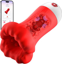 Load image into Gallery viewer, 9X Training Stroker with App Remote Control Penis Vibrator