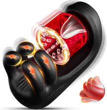 Load image into Gallery viewer, 4 IN 1 Male Masturbator 9X Rotating 360° Licking Clamping Glans Vibrator