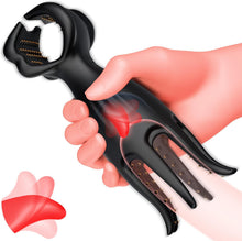 Load image into Gallery viewer, 9X Licking Vibrating Double-Ended Penis Trainer 360° Wrapped Stimulation Male Masturbator