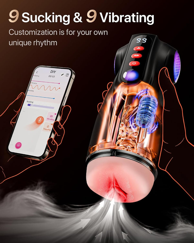 3 Porn Stars Replica Sleeves Sucking Male Masturbator Pussy Stroker
