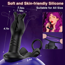 Load image into Gallery viewer, 9 Tension Shock Flapping Prostate Massager Anal Toys