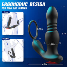 Load image into Gallery viewer, PAROS App-Controlled Thrusting Prostate Massagers with Cock Ring