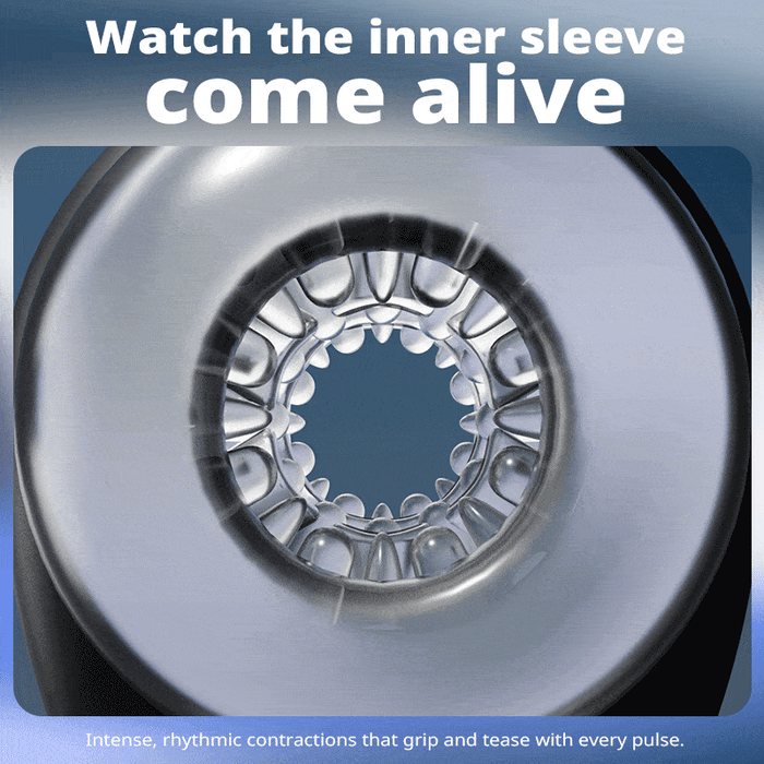 Hazel - Wearable Male Masturbator 3-in-1 9 Thrusting Rotating Vibrating Sex Toy for Men Stroker