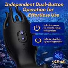 Load image into Gallery viewer, 9X Licking Vibrating Double-Ended Penis Trainer 360° Wrapped Stimulation Male Masturbator