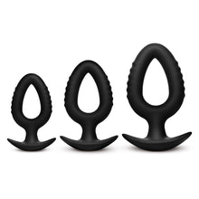 Load image into Gallery viewer, Pop Plugs 3 Piece Silicone Anal Trainer Set