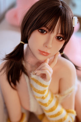 US Stock - Anny 150cm #311 Full TPE Realistic Sex Doll Flat Boobs Adult Love Doll