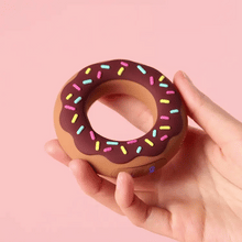 Load image into Gallery viewer, Doughnut Heating Vibrating Cock Ring