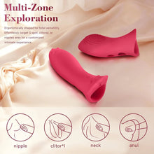 Load image into Gallery viewer, 2Pcs Flexible Clit Stimulator &amp; G-spot Finger Vibe