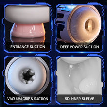 Load image into Gallery viewer, Venom 7 Suction &amp; Vibration Modes Male Masturbator