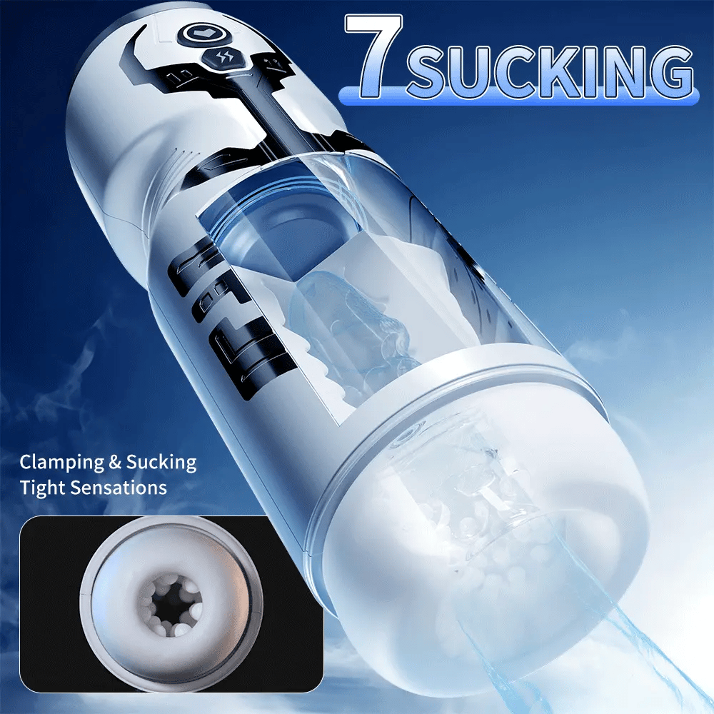 Venom 7 Suction & Vibration Modes Male Masturbator