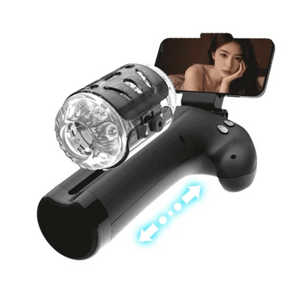 Toyshcool Hands-Free Male Masturbator with Adjustable Stroke & Sleeve Tightness