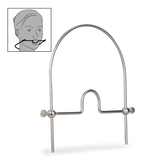 Adjustable metal ball gag