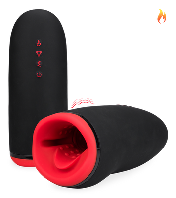 Billy heated massaging and vibrating masturbator