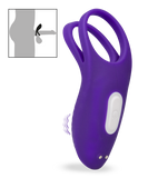 Bucci vibrating double cock ring with clitoral stimulator