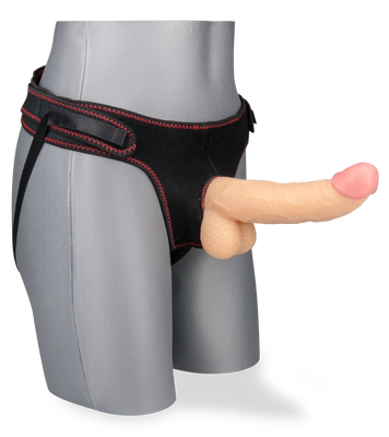 Chief realistic curved strap on dildo