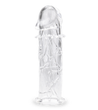 Clear nubby penis sleeve