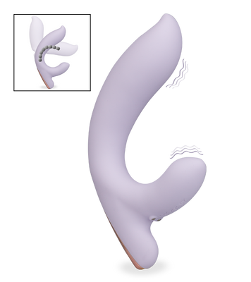 Cloudy optimal comfort rabbit vibrator