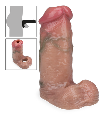 Craig realistic liquid silicone cock sleeve 4.75 inches