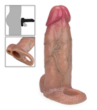 Dean realistic liquid silicone cock sleeve 5.75 inches