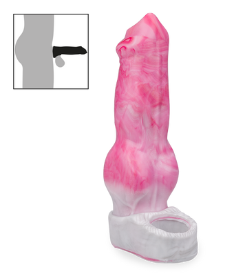 Dog silicone cock sleeve