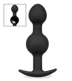 Double Bump silicone jiggling anal plug