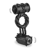 Double vibration cock ring