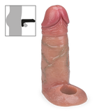 Ethan realistic liquid silicone cock sleeve 5.25 inches