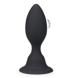 Flexible vibrating suction-cup anal plug