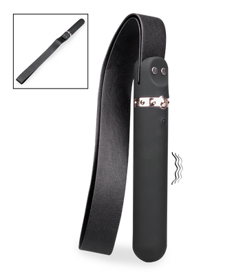 Flogger belt with vibrating handle