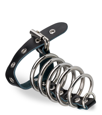 Four loop metal cock ring