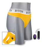 G-string with remote control vibrator