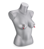 Hearts and bells BDSM nipple clamps