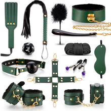 Load image into Gallery viewer, Master Series Hook Up 12-piece Plush Bondage Set
