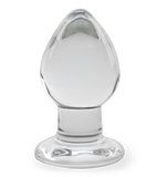 Joy glass butt plug