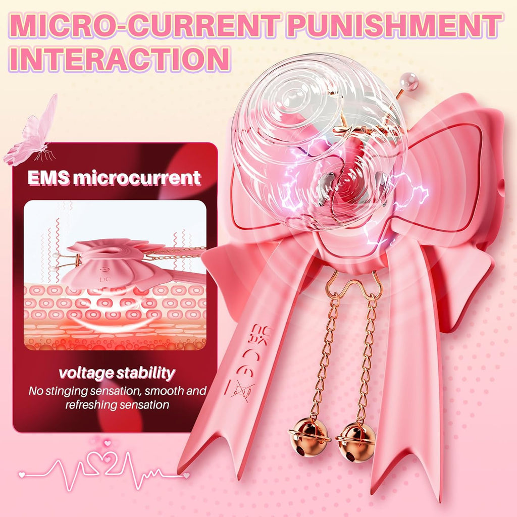 Joylume Electric Papillon app controlled nipple clamps for customized stimulation