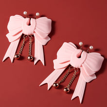 Load image into Gallery viewer, Joylume Electric Papillon butterfly nipple clamps shown as a matching pair